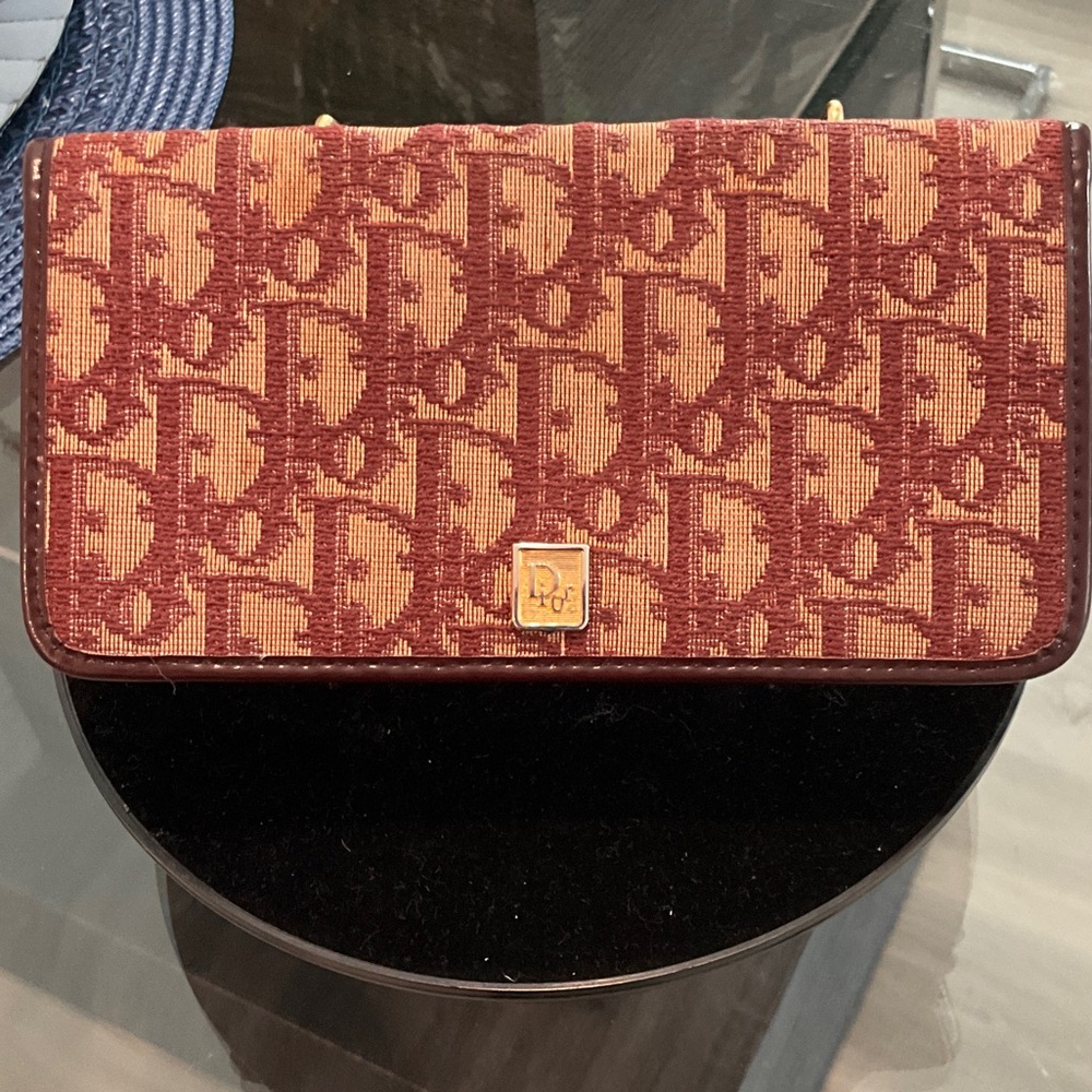 EUC Christian Dior Trotter Bifold Wallet With COA